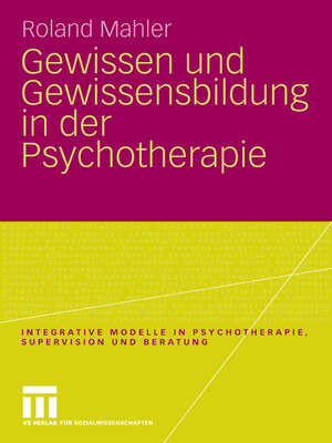 cover image of Gewissen und Gewissensbildung in der Psychotherapie